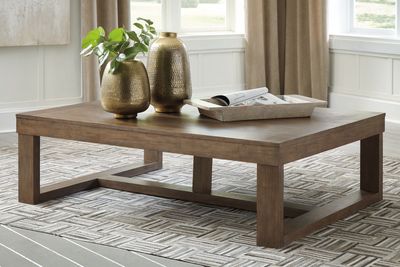 Cariton - Rectangular Cocktail Table - Gray