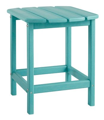 Sundown Treasure - Rectangular End Table - Turquoise - Light Blue
