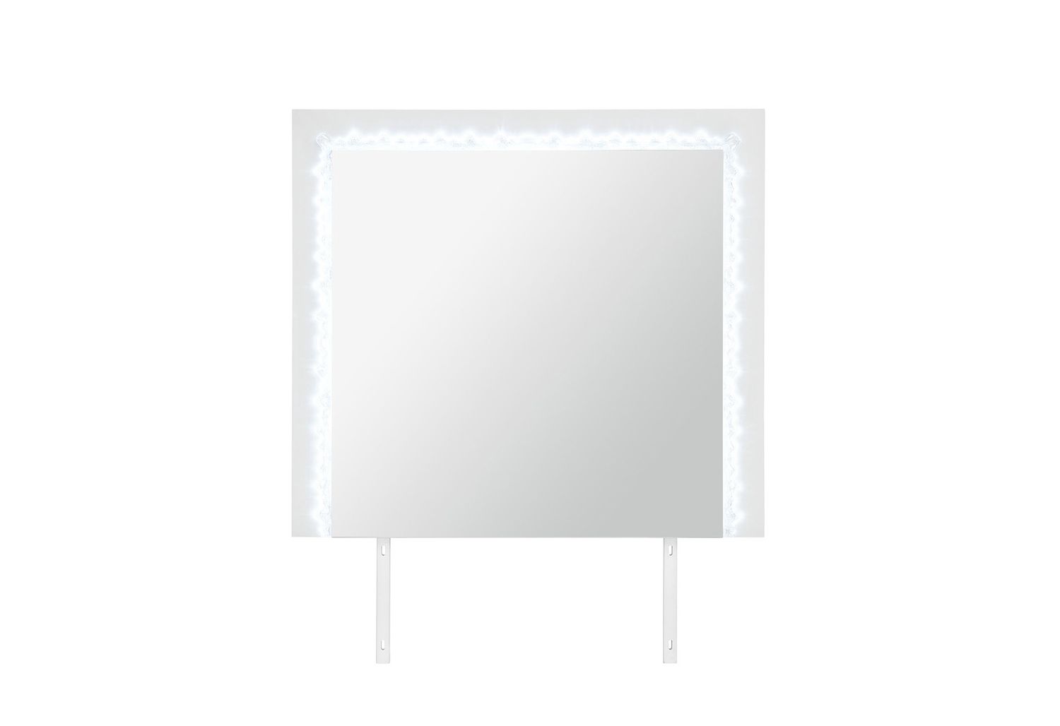 Naomi - Mirror With LED - Silver