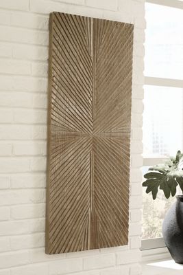 Lenora - Wall Decor - Distressed Brown