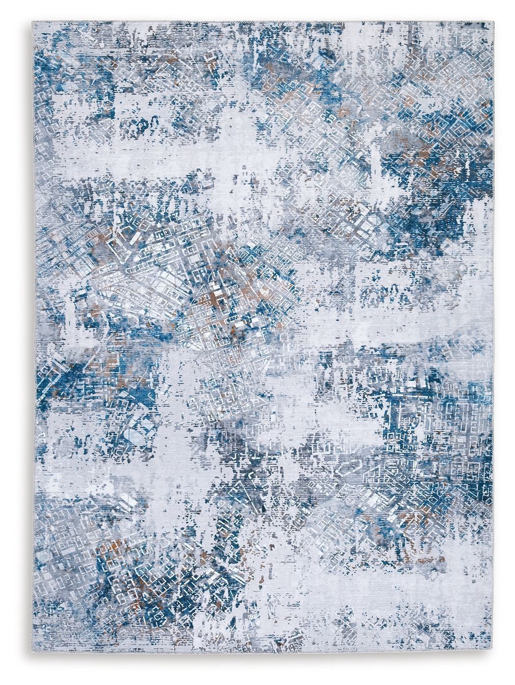 Garyard - 5' x 7' Rug - Blue Multi - Blue / 5' x 7'