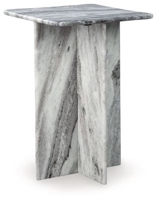 Keithwell - Square Accent Table - Gray