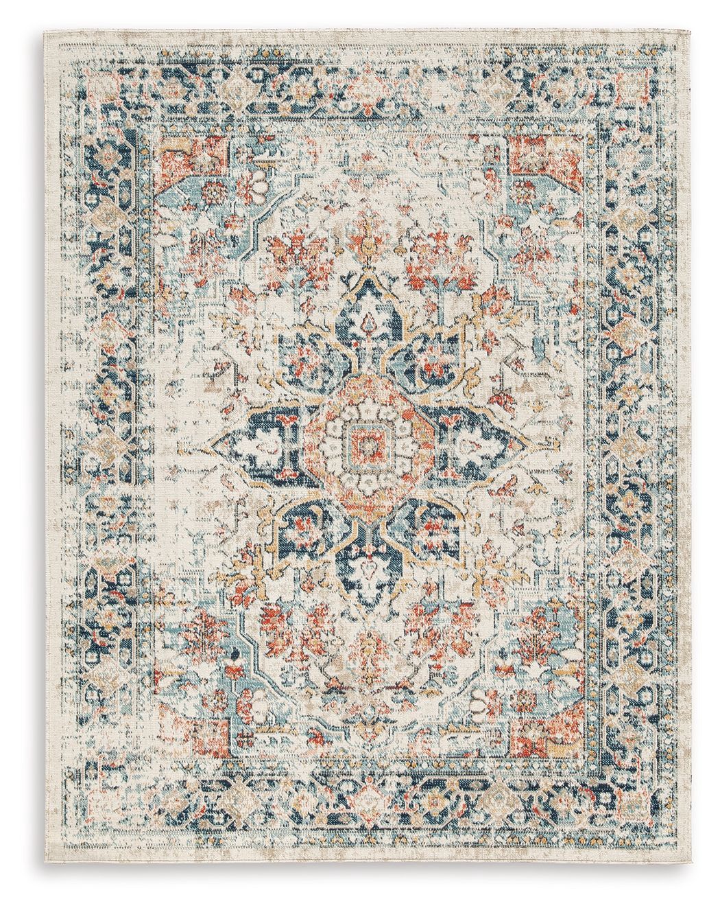 Jarrpage - 5' x 7' Rug - Multi - Light Brown / 5' x 7'