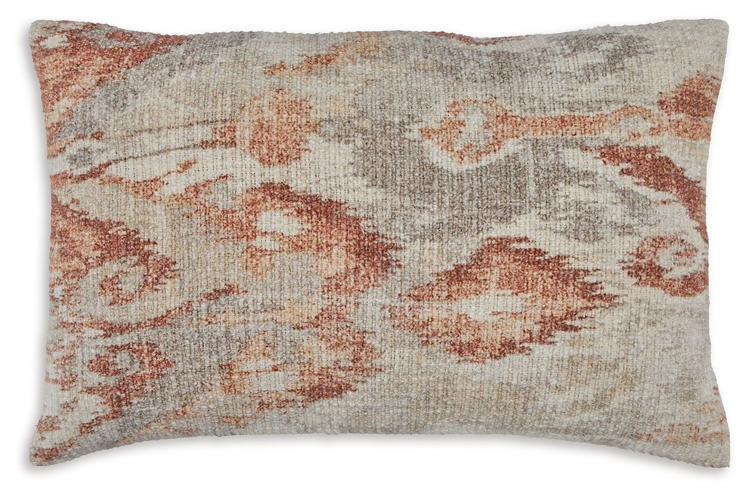 Aprover - Pillow (Set of 4) - Rust / Gray / White - Dark Gray / 4 Pieces