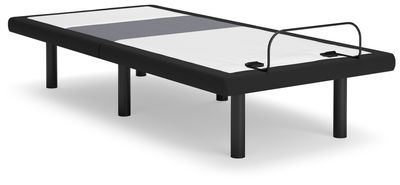 Best Base With Lumbar And Audio - Twin XL Adjustable Base - Charcoal Gray - Dark Gray / Twin Long