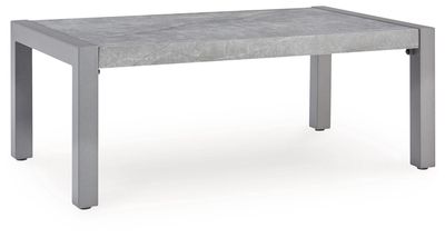 Hurley Park - Rectangular Cocktail Table - Gray - Gray / Coffee Tables