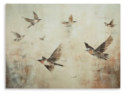 Collmund - Wall Art - Gray / Brown