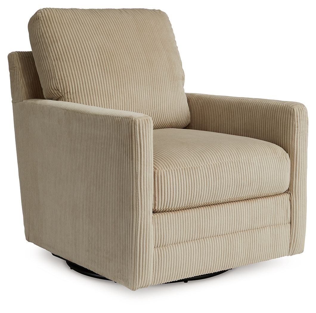 Icaman - Swivel Chair - Sand - Beige