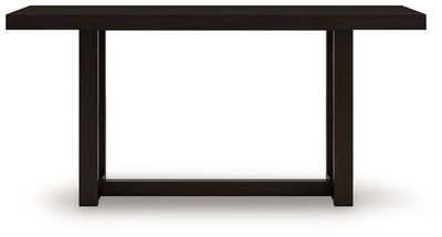 Neymorton - Rectangular Dining Room Counter Table - Dark Grayish Brown