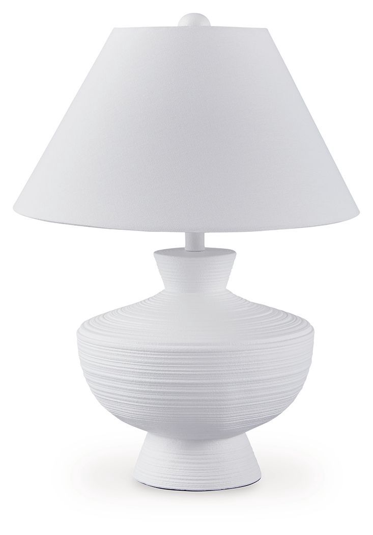 Harelwood - Poly Table Lamp - White