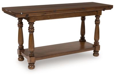 Sturlayne - Flip Top Sofa Table - Brown