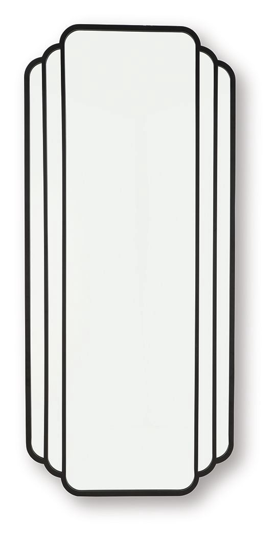 Antigone - Floor Mirror - Black