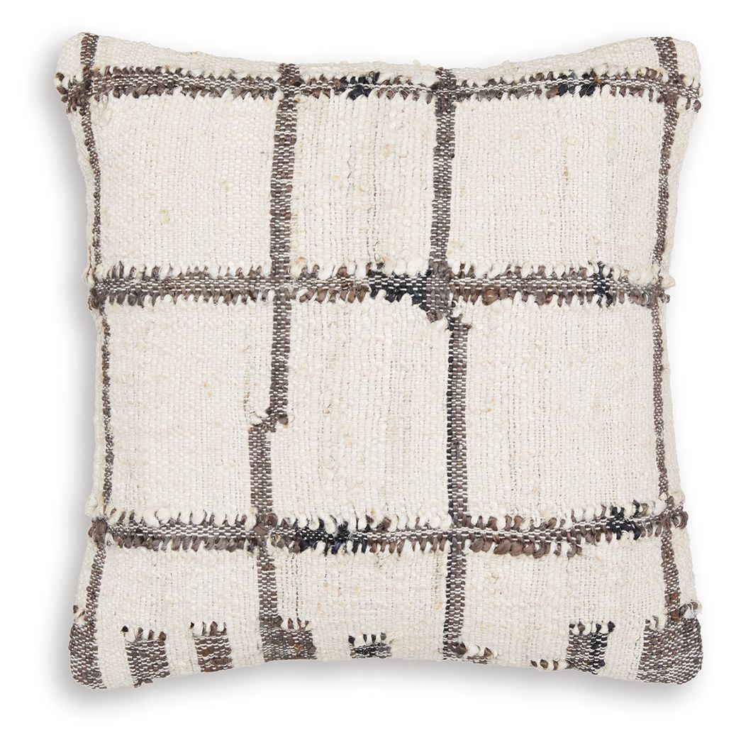 Wimings - Pillow (Set of 4) - Brown / Black / Cream - Beige / 4 Pieces