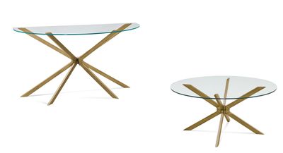 Tess - Console Table - Gold