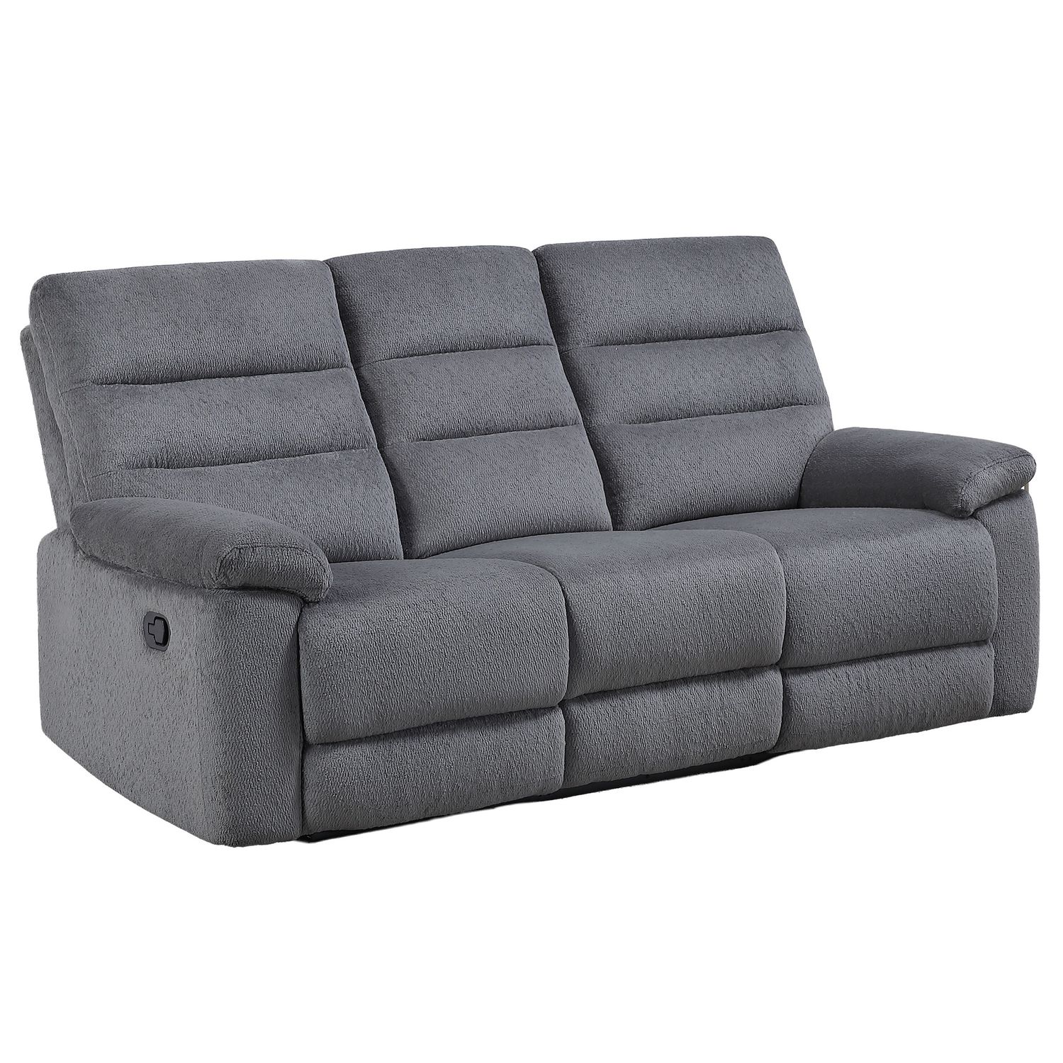 Cozy - Manual Recliner Sofa - Gray