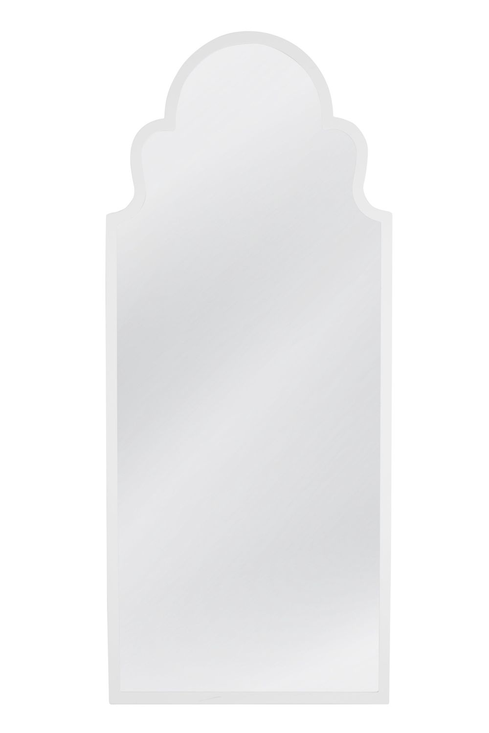 Elberta - Floor Mirror - White