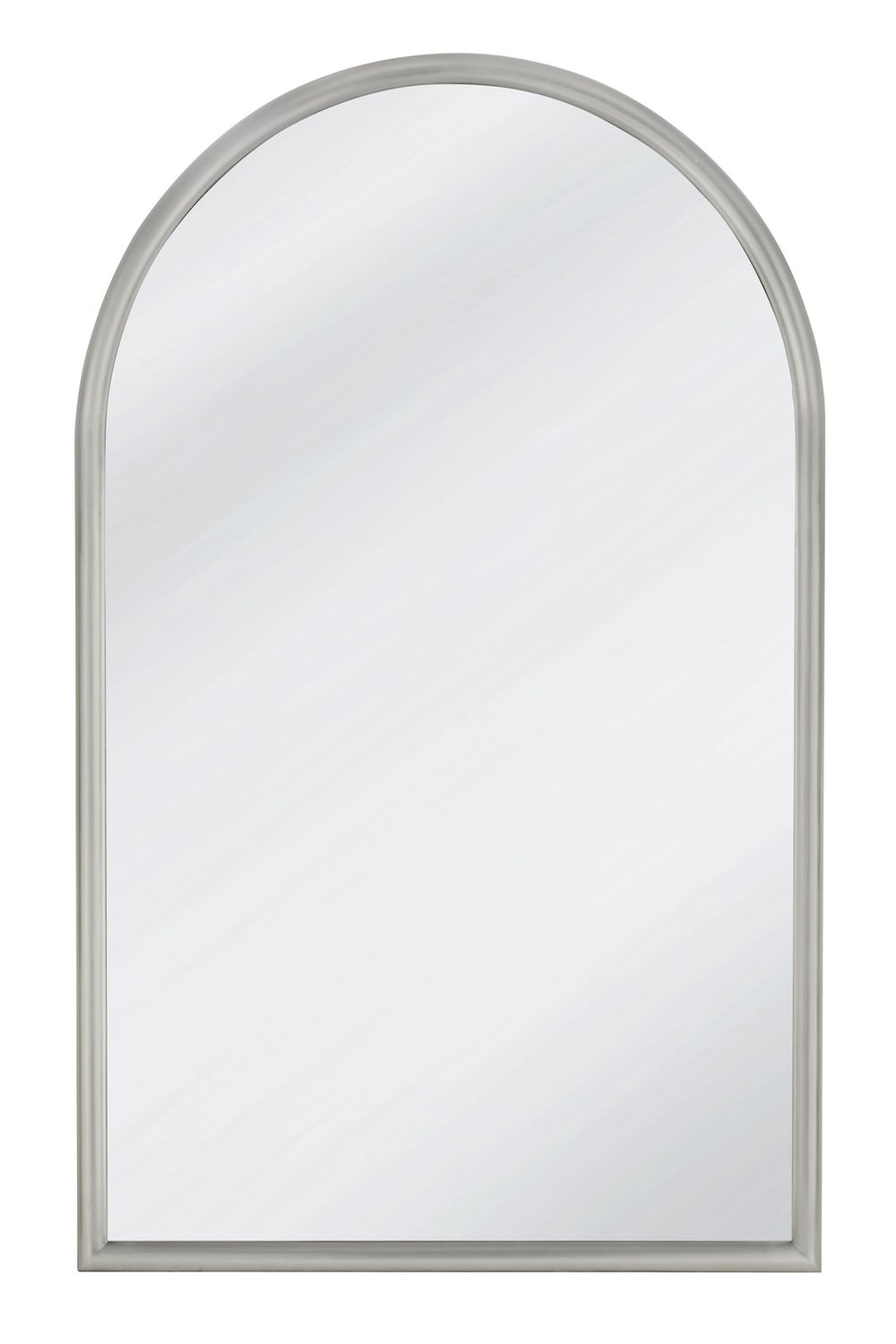 Malia - Floor Mirror - Pearl Silver