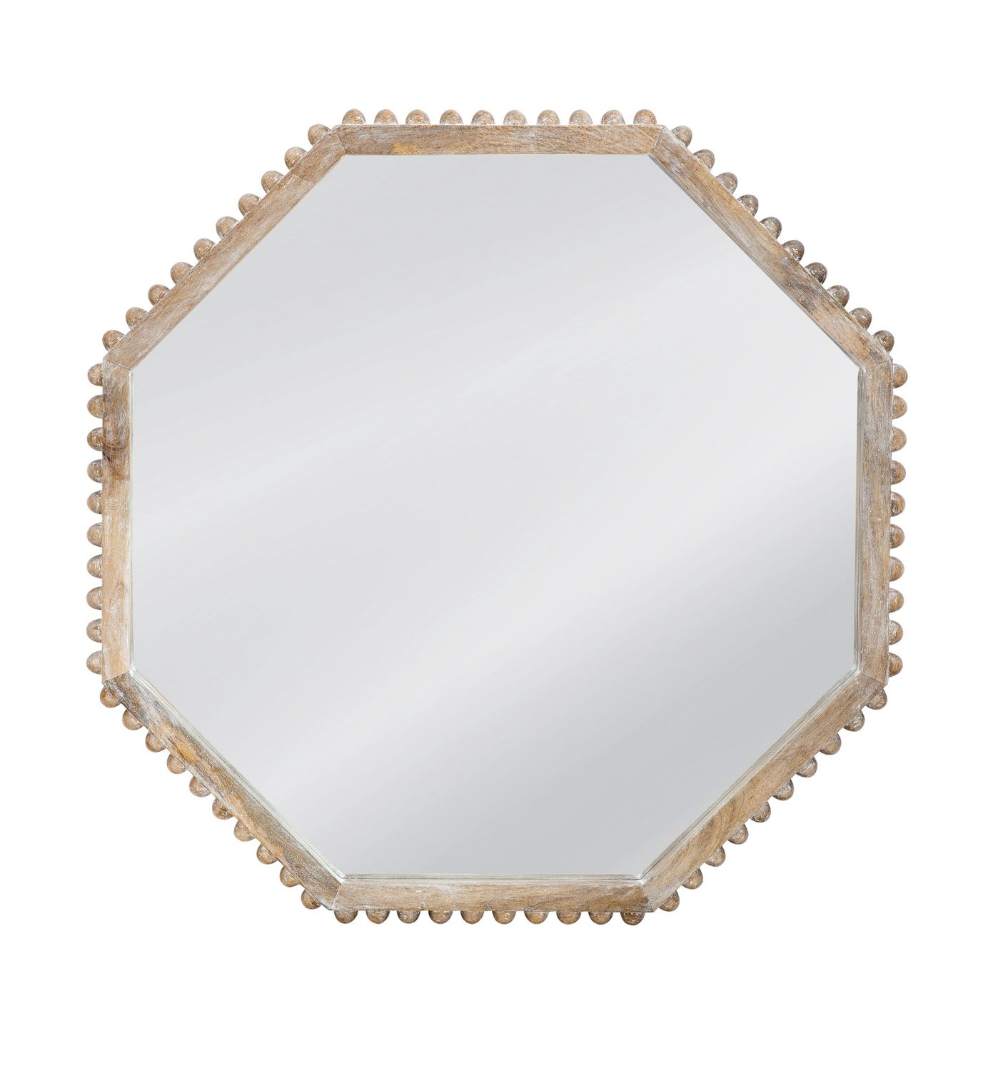 Virz - Wall Mirror - White Wash