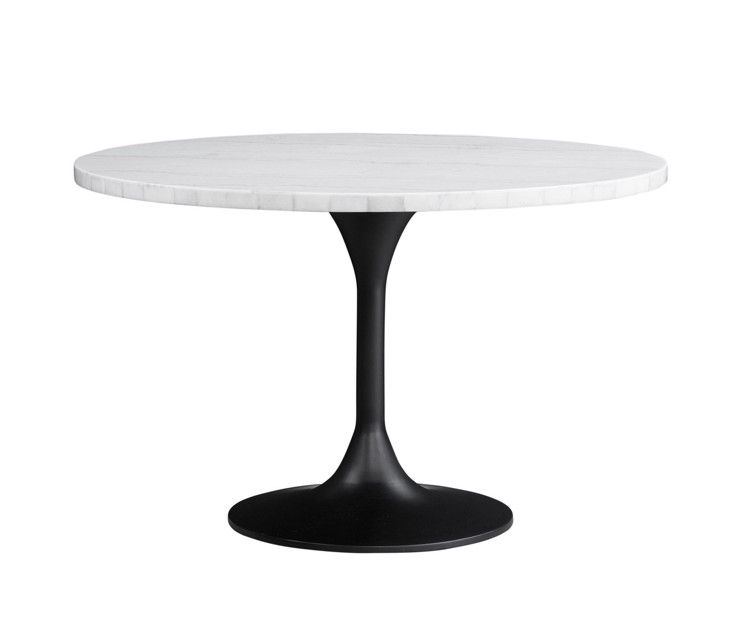 Dunham - Dining Table - White / Black