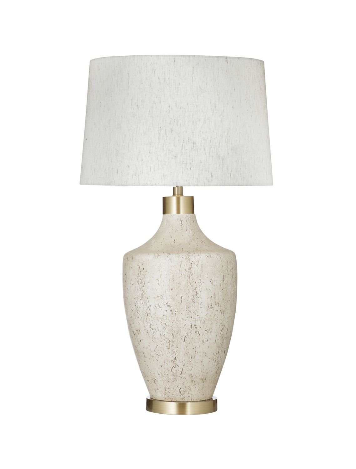 Neecole - Table Lamp - Textured Cream