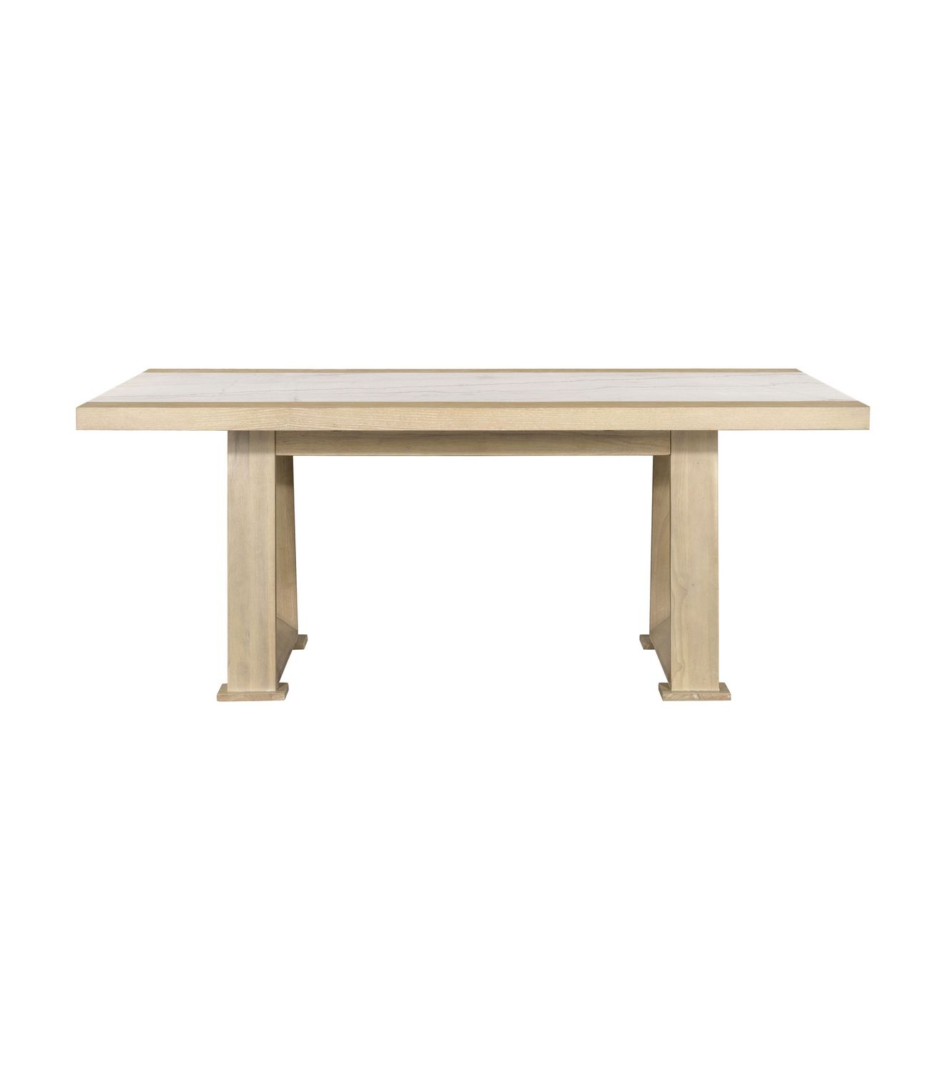 Trifecta - Dining Table - Driftwood Cerused Oak