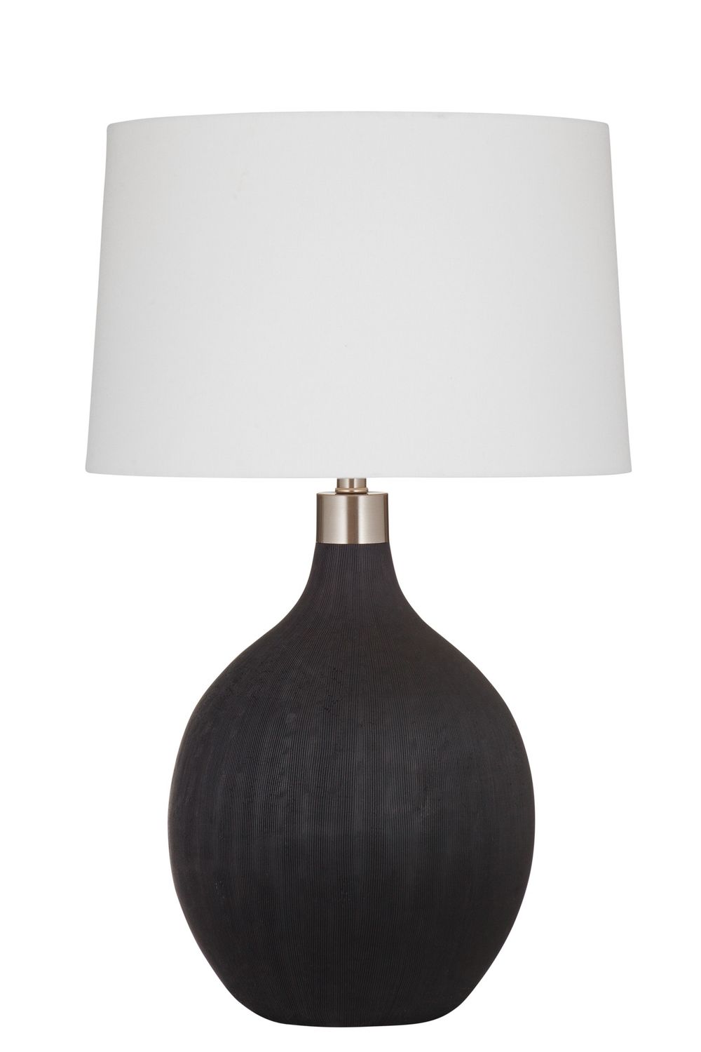 Boutwell - Table Lamp - Black / White