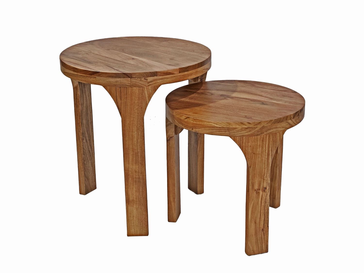 Paige - Bunching Accent Table - Natural Mango