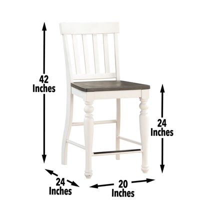 Joanna - Counter Chair - Two Tone
