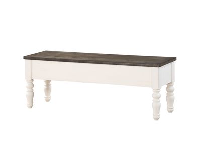 Joanna - Storage Bench - Two Tone