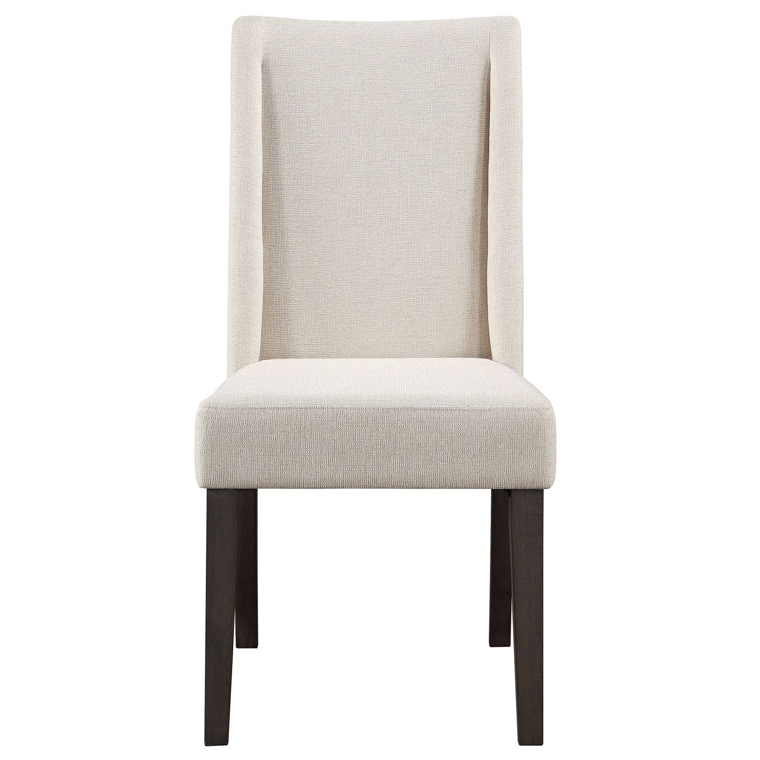 Napa - Upholstered Side Chair - Dark Brown