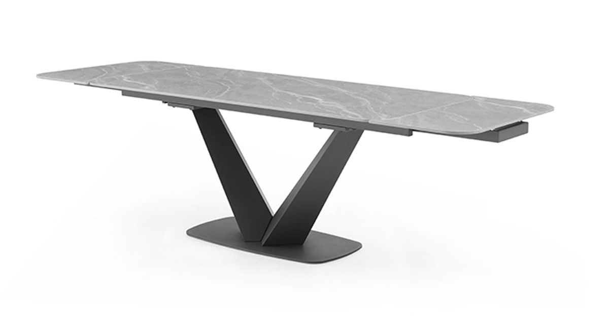 Cloud - Dining Table - Gray / Black
