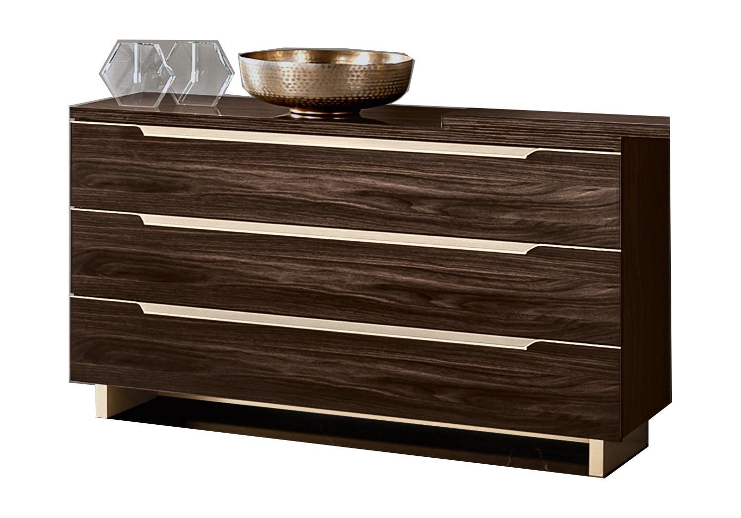 Smart - Single Dresser - Walnut