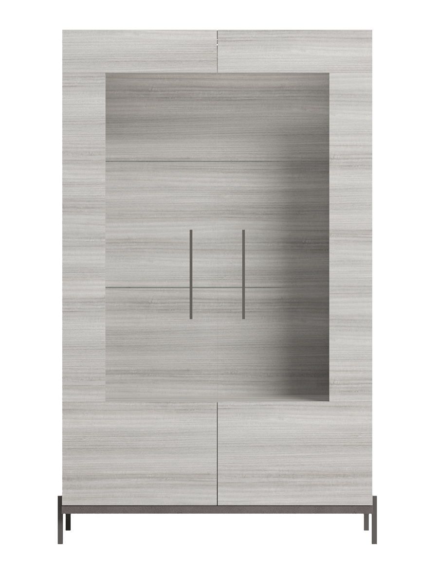 Mia - 2 Door China - White / Gray / Silver