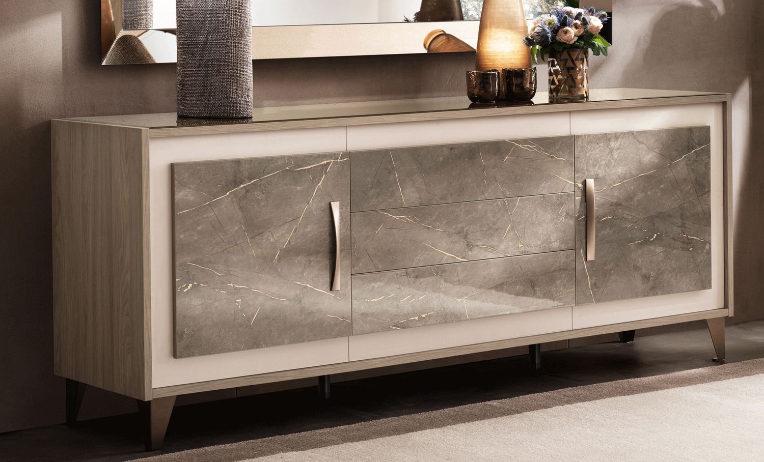 ArredoAmbra - Large Buffet - Light Brown
