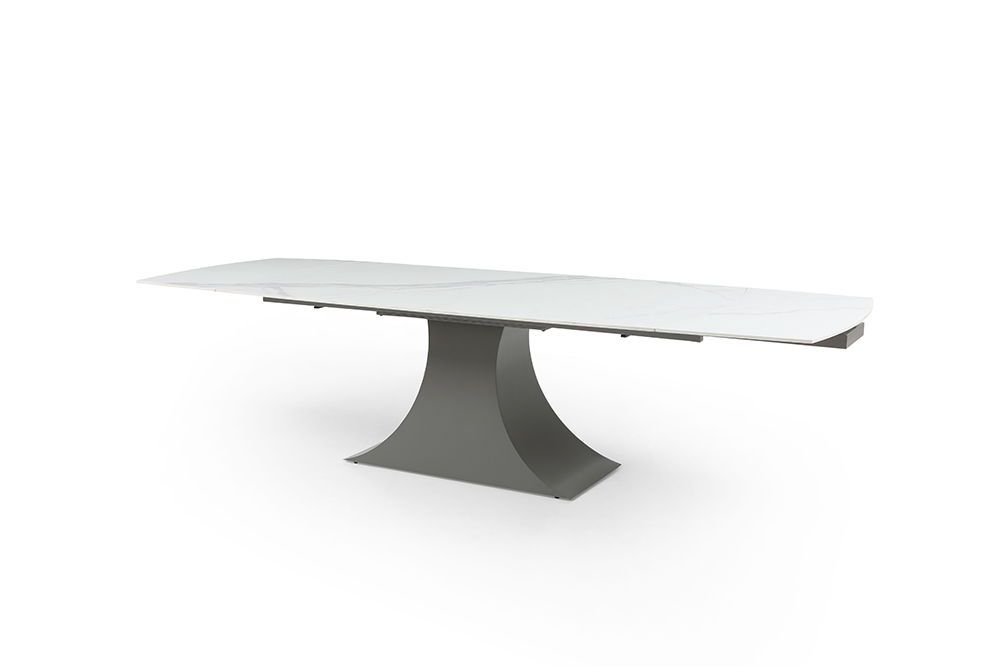 9437 - Dining Table - White / Black