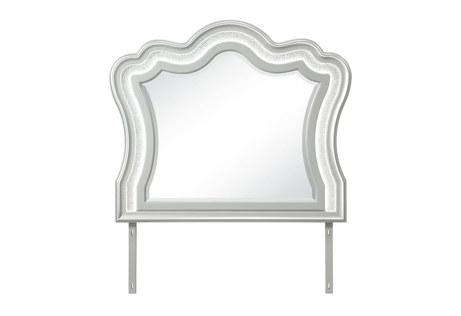 Aria - Mirror With LED - Silver