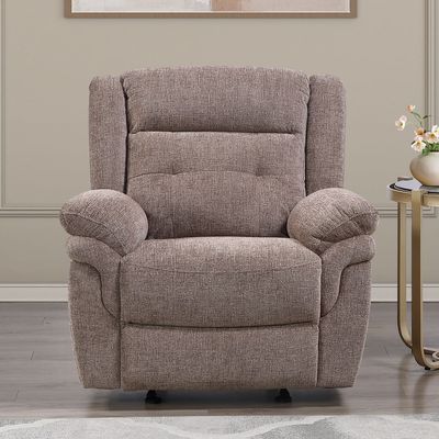Sydney - Manual Recliner - Brown