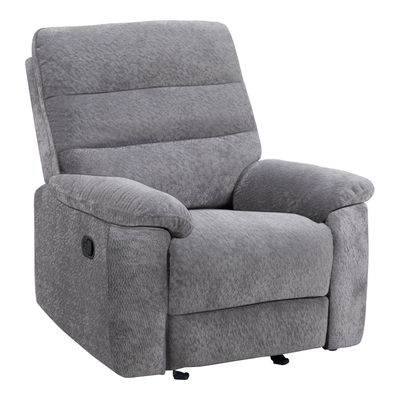 Cozy - Manual Recliner - Gray