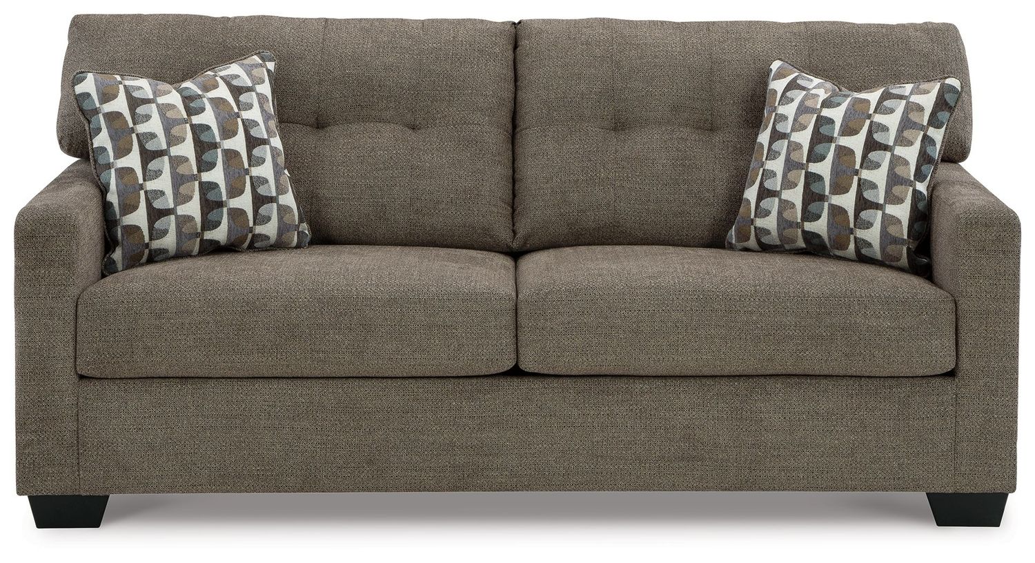 Mahoney - Sofa, Color: Dark Brown