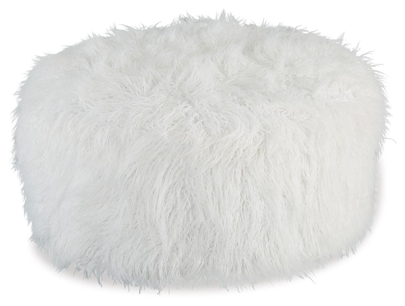 Galice - Oversized Ottoman, Color: White