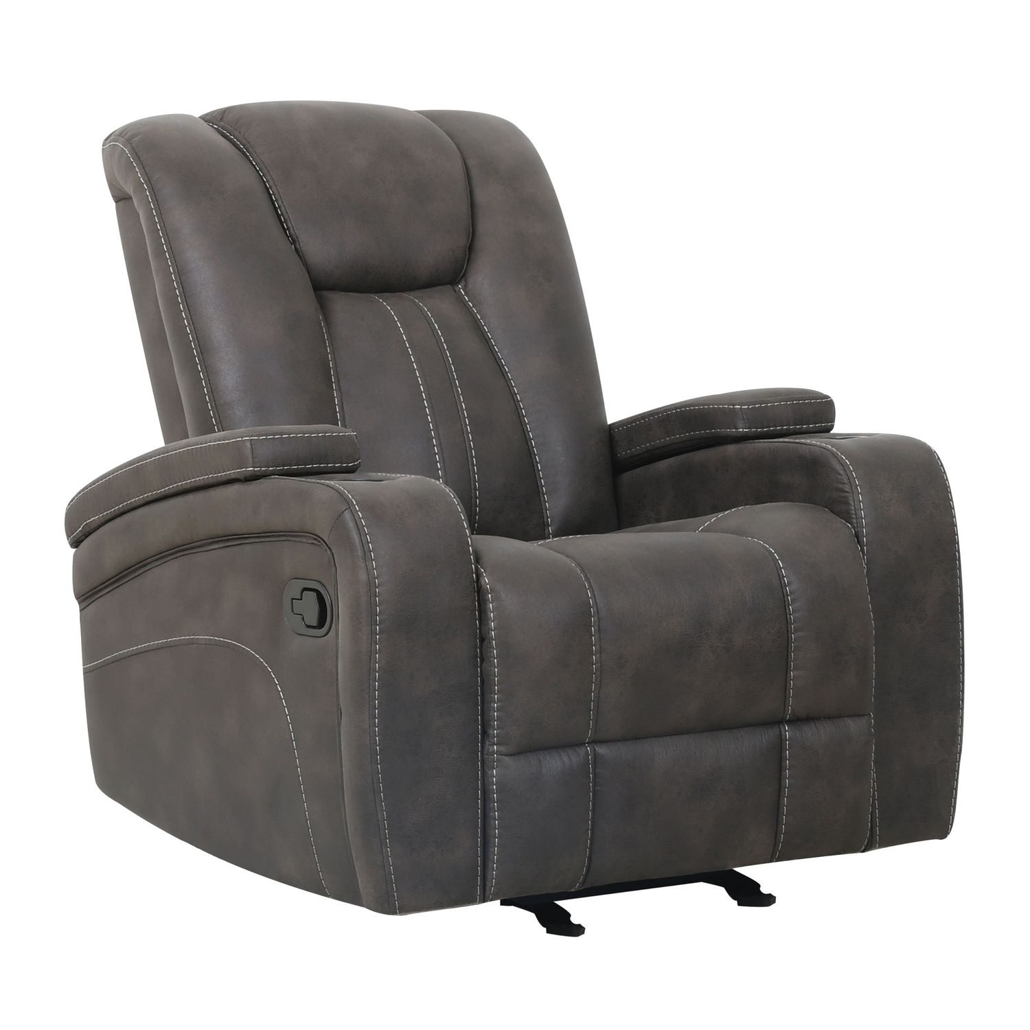Marlow - Manual Recliner, Color: Dark Gray