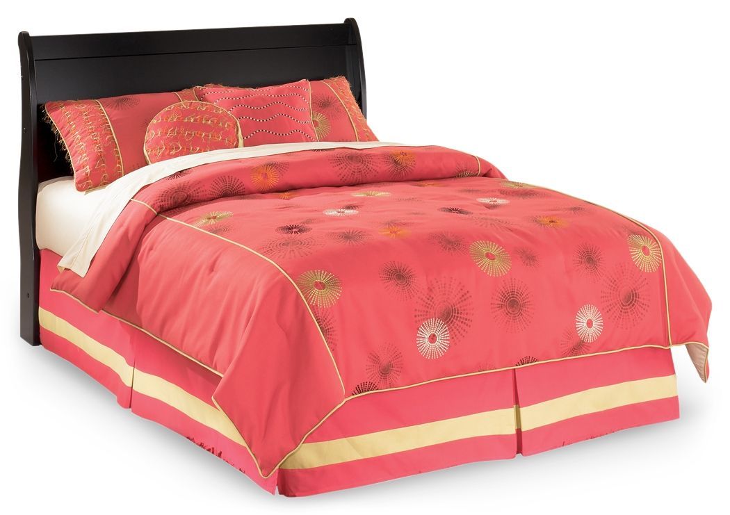 Huey Vineyard - Youth Sleigh Headboard, Size: Full