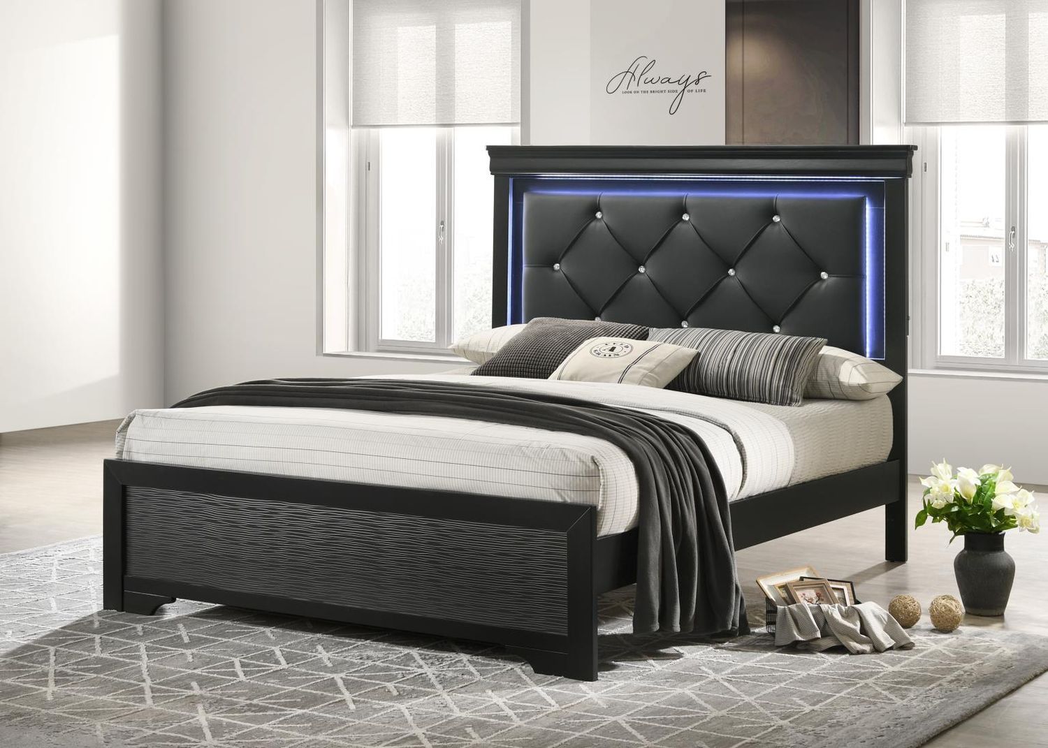 B395 - Bed, Size: Full