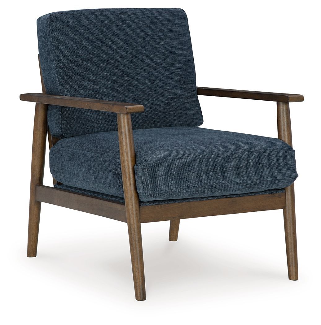 Bixler - Showood Accent Chair, Color: Blue