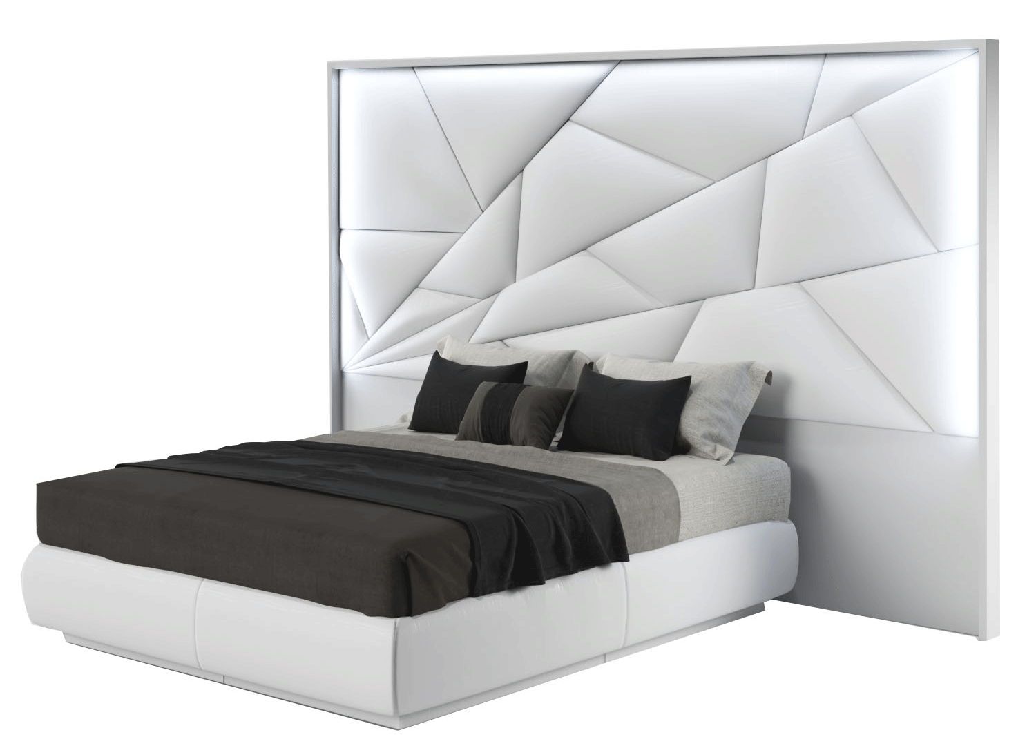 Majesty - Bed With Light, Size: King