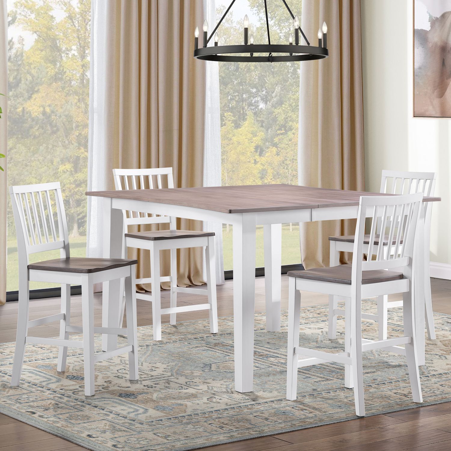 Joplin - Counter Set, Sets: 5 Pc. Table, 4 Chairs