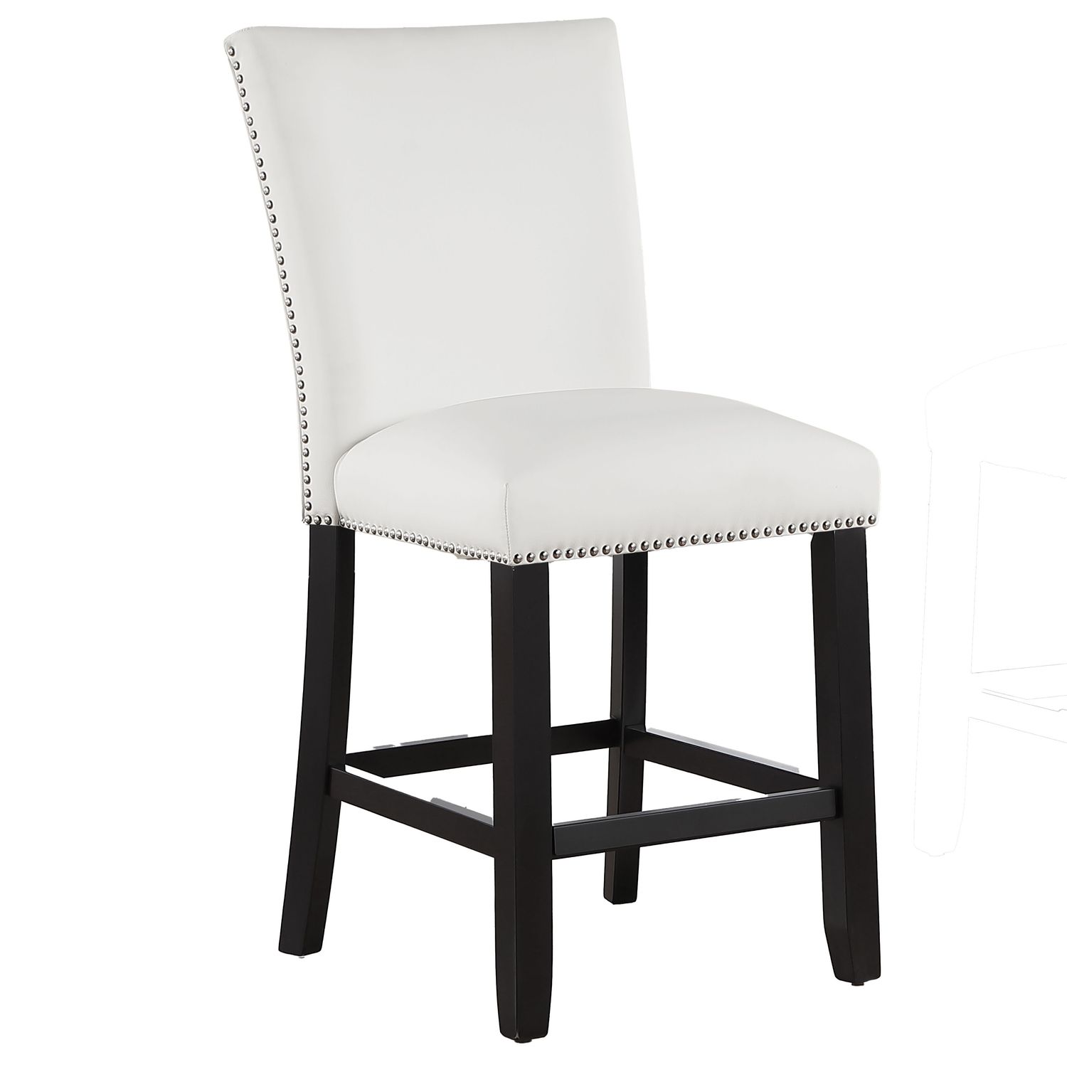 Camila - Dining Room Chair, Color: White, ProductType: Counter Chairs