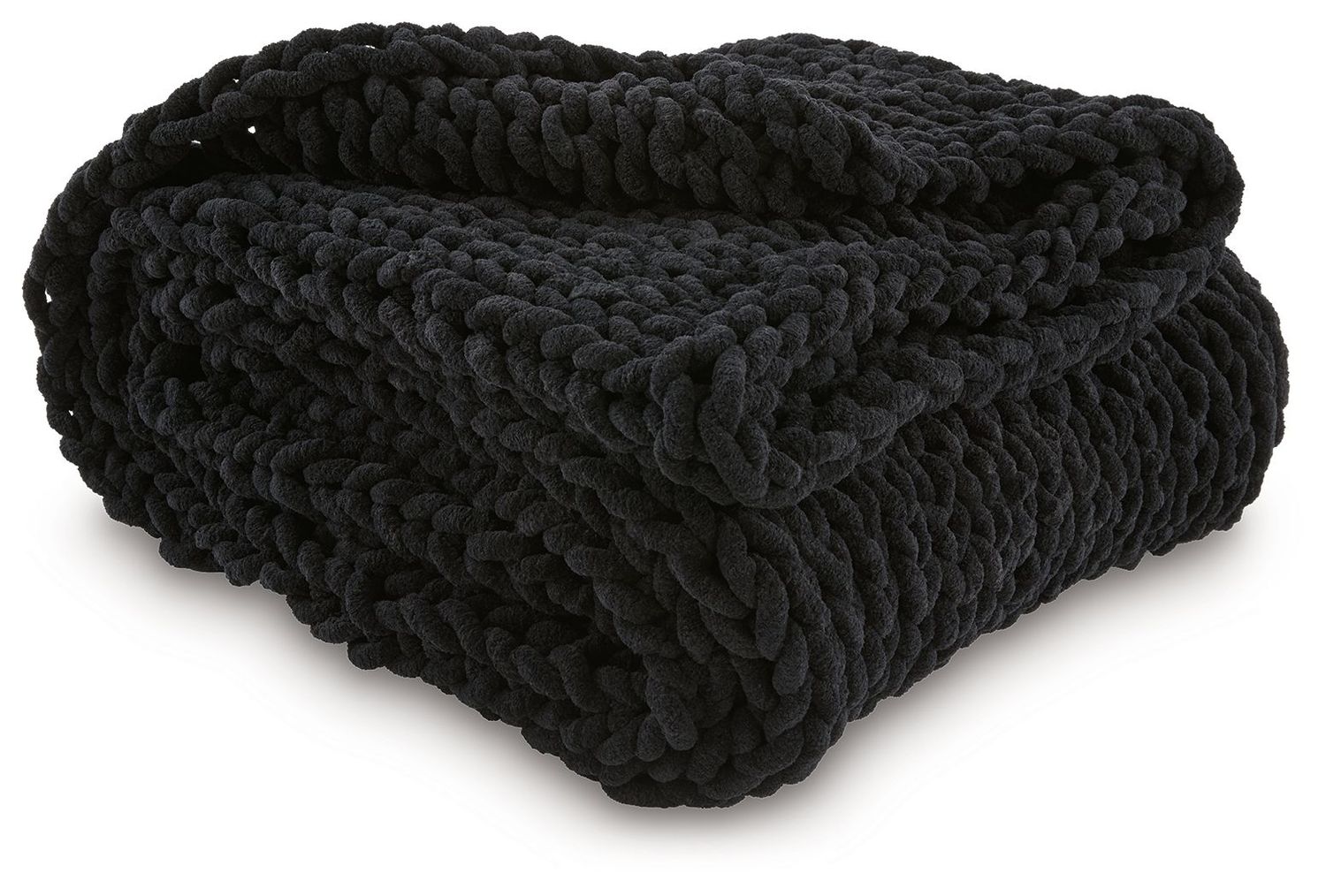 Chaddon - Throw, Color: Black