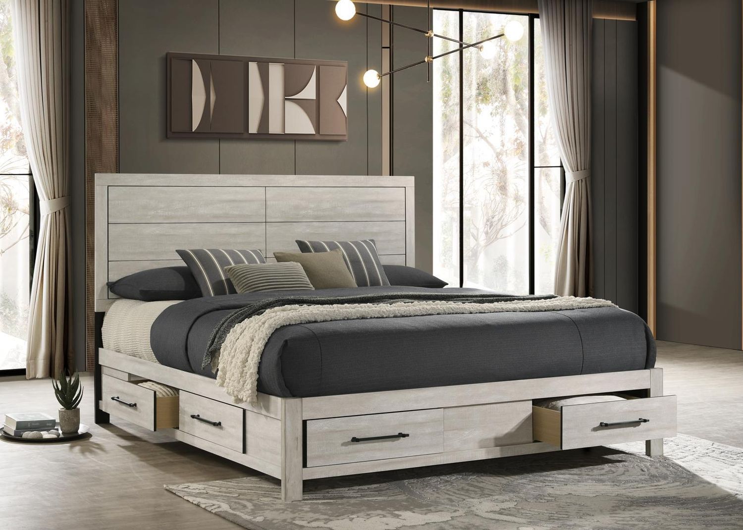 B420 - Bed, Size: King