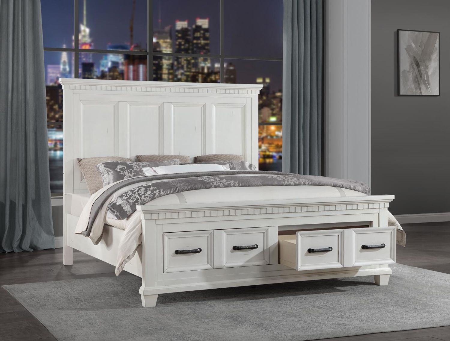 B078 - Bed, Size: Queen